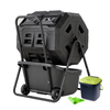 Image of Maze 160L Roto Twin Compost Tumbler Mega Bundle