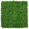 Image of Artificial deluxe buxus green wall panel on a white background