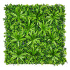Image of Artificial Lavandula Green Wall Panel On White Background