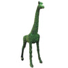Image of fake topiary animals giraffe full view
