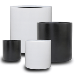 Balcony Lite Lightweight Stone Drum Pot