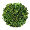 Image of Mixed Fern And Ivy Artificial Green Wall 100cm Black Main View
