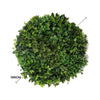 Image of Mixed Fern And Ivy Artificial Green Wall 100cm White Diameter