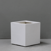 Image of Lightweight Ivory Lite Terrazzo Cube Planter