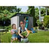 Image of Keter Artisan 7 x 7 Garden Shed (2.1 x 2.2m) Actual View In The Garden