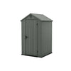 Image of Keter Darwin 4x4 Garden Shed (1.3 x 1.2m) Wood Green