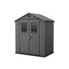 Image of Keter Darwin 6x4 Garden Shed (1.9 x 1.2m) Grey