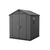 Image of Keter Darwin 6x6 Garden Shed (1.9 x 1.8m) Grey