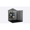 Image of Keter Darwin 6x6 Garden Shed (1.9 x 1.8m) Grey With Tools