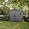Image of Keter Darwin 6x6 Garden Shed (1.9 x 1.8m) Grey In The Garden