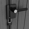 Image of Keter Darwin 6x6 Garden Shed (1.9 x 1.8m) Grey With Padlock
