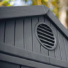 Image of Keter Darwin 6x8 Garden Shed - Grey Vent