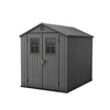 Image of Keter Darwin 6x8 Garden Shed - Grey