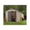 Image of Keter Factor 8 x 11 Garden Shed Actual View In The Garden