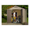 Image of Keter Factor 8 x 6 Garden Shed Actual View With Tools