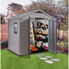 Image of Keter Factor 8 x 6 Garden Shed Inside View