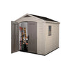 Image of Keter Factor 8 x 8 Garden Shed Full View With Tools