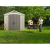 Image of Keter Factor 8 x 8 Garden Shed Actual View