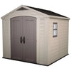 Image of Keter Factor 8 x 8 Garden Shed Full View