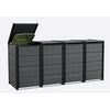 Image of Keter Hideaway Bin Storage Shed 4 Bin