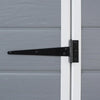 Image of Keter Manor 4x3 Garden Shed - Grey Hinge