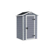Image of Keter Manor 4x3 Garden Shed - Grey