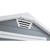 Image of Keter Manor 4x3 Garden Shed - Grey Vent