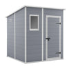 Image of Keter Manor Pent 6x6 Garden Shed - Grey