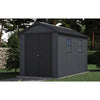 Image of Keter Newton Plus Shed 7.5x11 (3.4m) Full View Front Entry