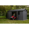 Image of Keter Newton Plus Shed 7.5x15 (2.3 x 4.7m) Full View In The Garden