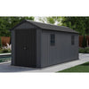 Image of Keter Newton Plus Shed 7.5x15 (2.3 x 4.7m) Single Door In The Garden