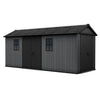 Image of Keter Newton Plus Shed 7.5x17 (2.3 x 5.4m) Double Door