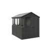 Image of Keter Potting 6x8 Shed - Dark Grey (1.9 x 2.4m) Full View