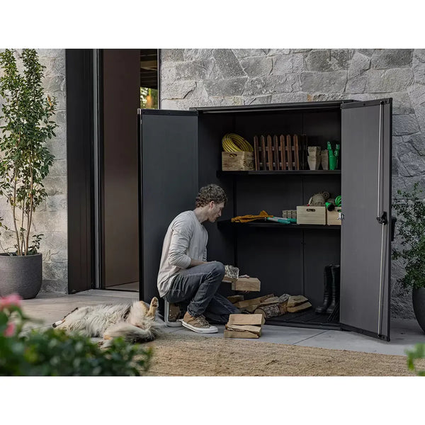 Keter Signature Vertical Shed – Vertical Gardens Direct