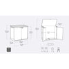 Image of Keter Store It Out Prime Shed 880L Dimensions