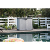 Image of Keter Store It Out Prime Shed 880L By The Fence