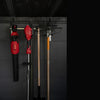 Image of Keter Wall Mount Tool Organizer with Tools Hanging in Shed Large View