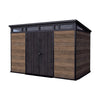 Image of Keter Signature Pent 11x7 Shed (3.4 x 2.2m) Walnut Full View