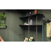 Image of Keter Working / Potting 6x8 Shed - Green With Tools On Shelves