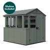 Image of Keter Working / Potting 6x8 Shed - Green