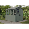Image of Keter Working / Potting 6x8 Shed - Green Actual View