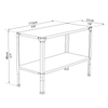 Image of Palram Steel Work Bench Dimensions