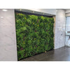 Image of Artificial Country Fern Recycled Vertical Garden Panel installed in wall cavity in the Hallway
