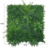 Image of Artificial Jungle Fern Vertical Garden panel dimensions