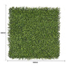 Image of Artificial Premium Natural Buxus Panel Dimensions
