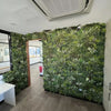 Image of Artificial Vertical Garden of Eden Installed Indoor around a door frame