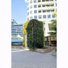 Image of Tall gro wall slim pro vertical garden in an urban setting with a building in the background