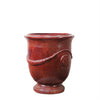 Image of Copper French Anduze Style Glazed Urn