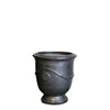 Image of Graphite French Ceramic Glazed Urn