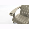 Image of Beige Adirondack chair on a white background